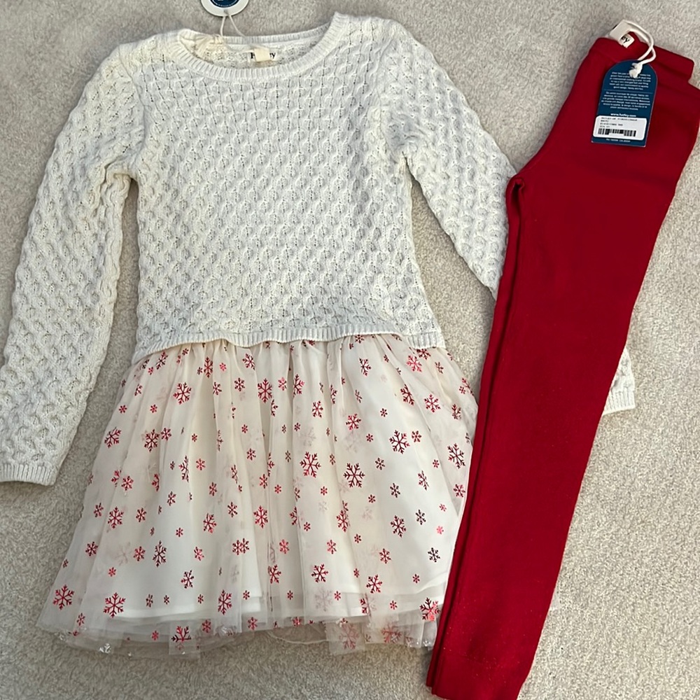 Hatley Dress and matching leggings